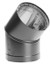DuraVent 6"/8" Black 45° Elbow 6DVL-E45