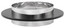 DuraVent 6"/8" Black  Chimney Adapter with Trim (SS inner, black outer) 6DVL-ADT