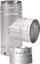 DuraVent 3" Galvalume Pellet Stove Single Tee w/ Cleanout Cap 3PVPT1