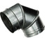Duravent 4"- 6 5/8" Double Wall 90 Degree Galvalume Elbow 46DVA-E90