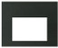 HHT On site 25" customizable surround 50" w x 40" h MI25-5040CS-BK