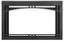 HHT Black Contemporary Arch 25" screen front CASFI25BK