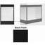HHT Black Corner end panel Firescreen front COREP-36BK