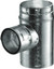 DuraVent 6" Round B-Vent 6"X6"X5" Standard Reducing Tee 6BVTR5