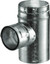 DuraVent 6" Round B-Vent 6"X6"X4" Standard Reducing Tee 6BVTR4
