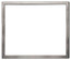 Empire Hearth Brushed Nickel Beveled Window Frame DF362LNB