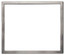 Empire Hearth 1.5" Brushed Nickel Beveled Frame DF482NB