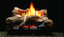 Empire 18" Flint Hill Natural Gas Manual Ignition Ceramic Fiber Log Set and Burner VFDM18LBN