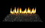 Empire Hearth 24" Loft Vent-Free Propane Millivolt Contemporary Burner with Switch VFRL24P