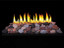 Empire Hearth 24" Multi-Sided Loft Vent-Free Propane Intermittent Pilot Contemporary Burner with Remote VFIU24P