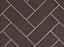 Empire Hearth 44" Mocha Herringbone Brick Set WBL44HBR