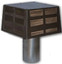 Empire Hearth Black Painted Pyramid Chimney Cap 12" WB12VPC