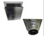 HHT Rear Vent Termination Kit includes adj Termination Cap, 1" firestop, 9" - 12" adj. termination pipe DVP-RVTK