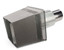 HHT Trapezoid termination cap, painted black TS345P