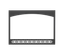 Napoleon H42F Decorative Front - Black, Heritage Design for Ascent™ 42, X42