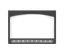 Napoleon H46F Decorative Front - Black, Heritage Design for Ascent™ 46