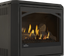 Napoleon ARCHGDS50 Arched Glass Door — manufacturer image illustrates component installed; stove sold separately