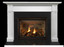 Majestic Acadia B Flush Wood Mantel AFAAMPB