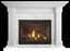 Majestic Kenwood C Flush Wood Mantel AFKDMPC