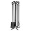 Pilgrim Lodge Tool Set - Matte Black - 39” - 18001