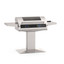 Fire Magic EL500s-4Z1E-W-AP - Accessible-height patio post / Dual digital controls with window