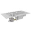 HPC H-Flat Fire Pit Inserts — 81x19