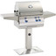 Fire Magic Aurora A430s 24" Patio Post Mount Grill with Analog Thermometer A430s-P6