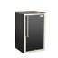 Fire Magic Black Diamond Edition Island (35" x 108") - Smoke Base With Polished Black Lava Counter & Refrigerator Cutout