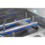 Fire Magic Black Diamond Edition Island (35" x 108") - Smoke Base With Polished Black Lava Counter & Double Drawer Cutout