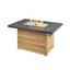Outdoor Greatroom Darien Rectangular Gas Fire Pit Table with Everblend Top DAR-1224-EBG-K