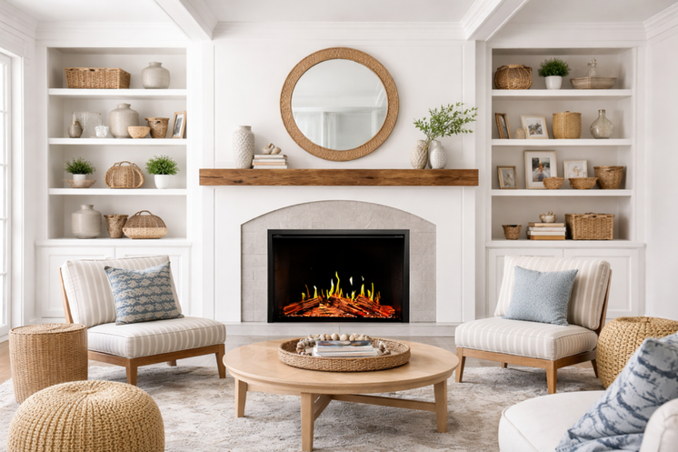 Modern Flames ORION 26" TRADITIONAL V2 LCD ELECTRIC FIREPLACE OR26-TRAD-V2