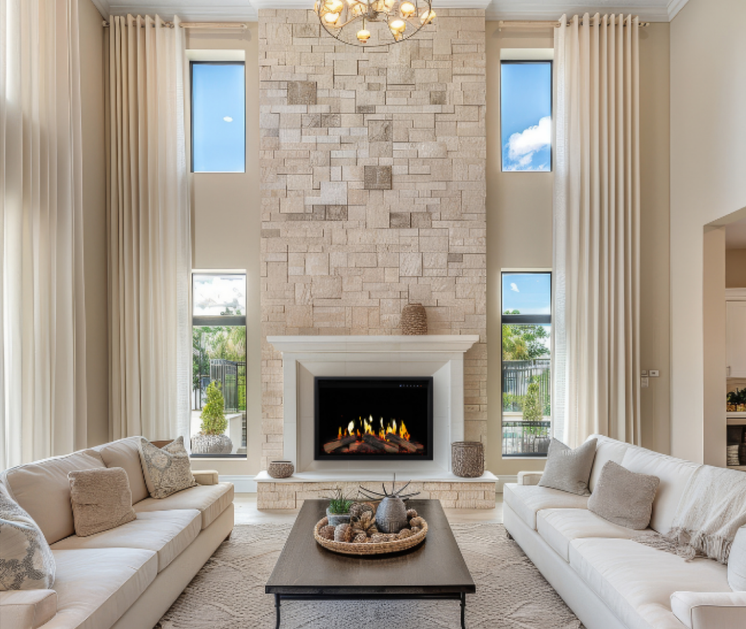 Modern Flames ORION 30" TRADITIONAL V2 LCD ELECTRIC FIREPLACE OR30-TRAD-V2