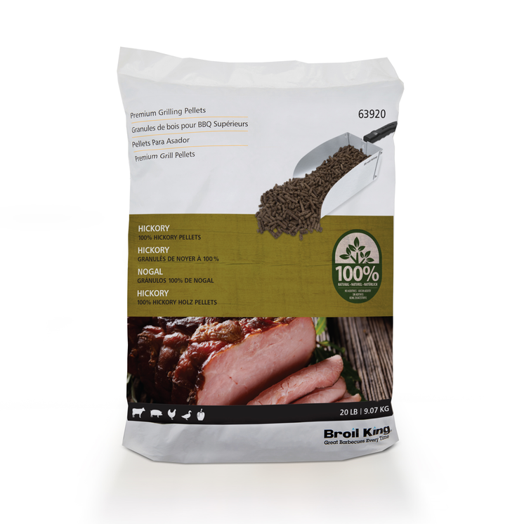 Broil King Pellets - Hickory - 20 Lb 63920