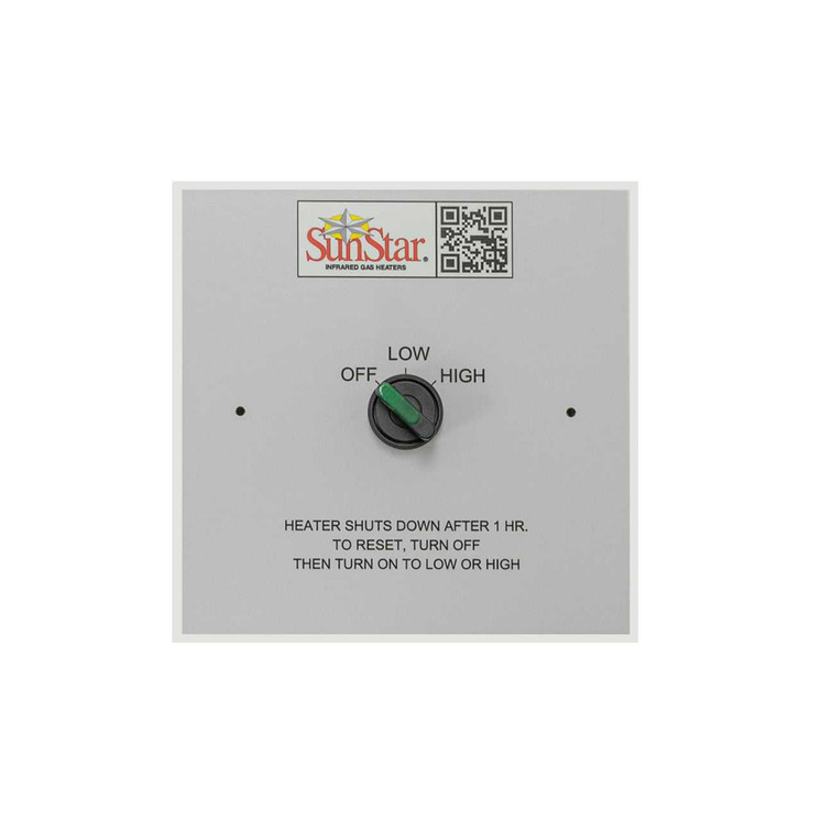 SunStar Recessed Wall Switch Controller with Timer  44610550