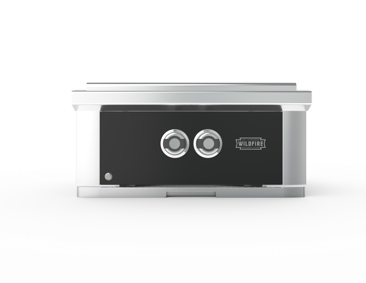 Wildfire Ranch Pro Power Burner 304 Black Stainless Steel Propane - WFPOWBRN-BSS-LP
