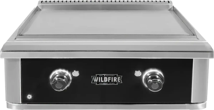 Wildfire Ranch Pro 30" Griddle 304 Black Stainless Steel Natural Gas - WFPRO30GRD-BSS-NG