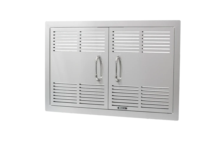 Bull 30" Dual Lined Vented Double Door w/ Reveal  45580