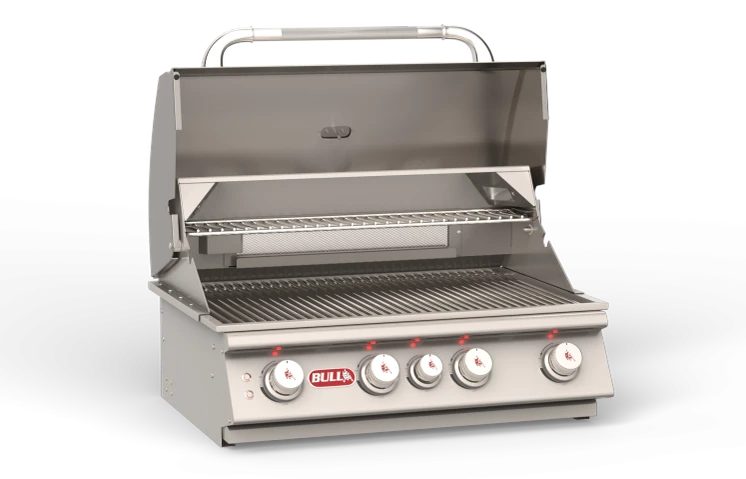Bull 30" Angus Drop In Grill w/light NG - 4 Burner / 75,000 BTU's  47629