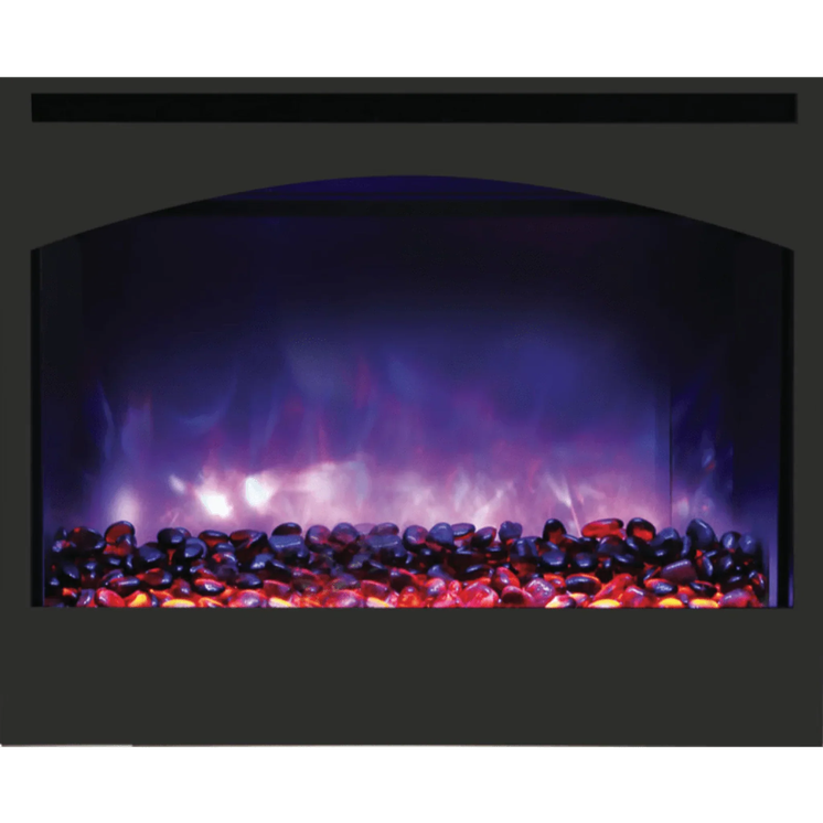 Amantii Arch Surround for the ZECL 31-3228 STL | STL-ARCH — accessory; installation view may include separately sold fireplace