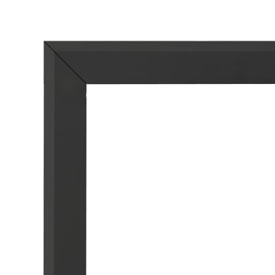 Napoleon Finishing Trim - 3" Black, 4-Sided with Beveled Edge — BT46K