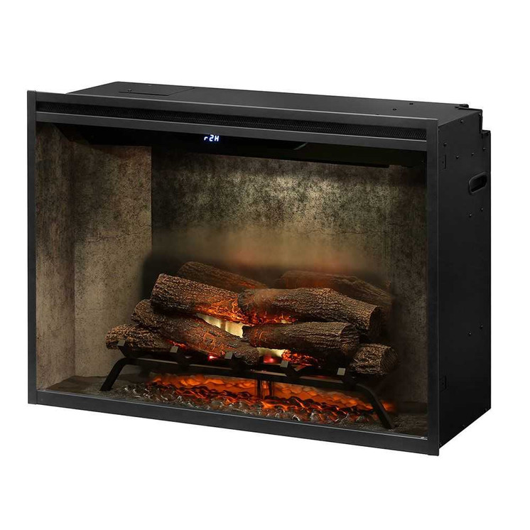 Dimplex 36" Revillusion Built-In Electric Firebox Weathered Concrete 500002401
