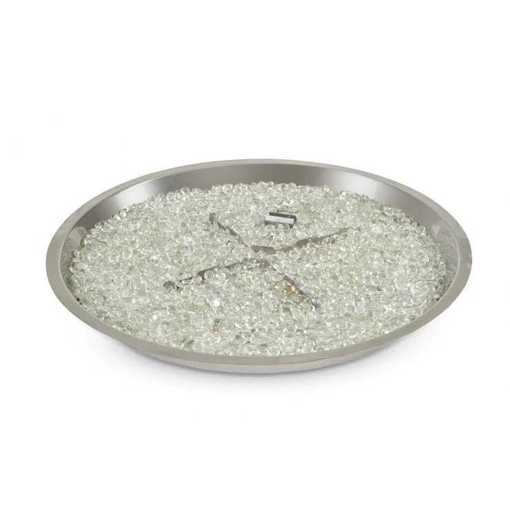 Outdoor Greatroom 30" Round Crystal Fire Plus Gas Burner CFP30