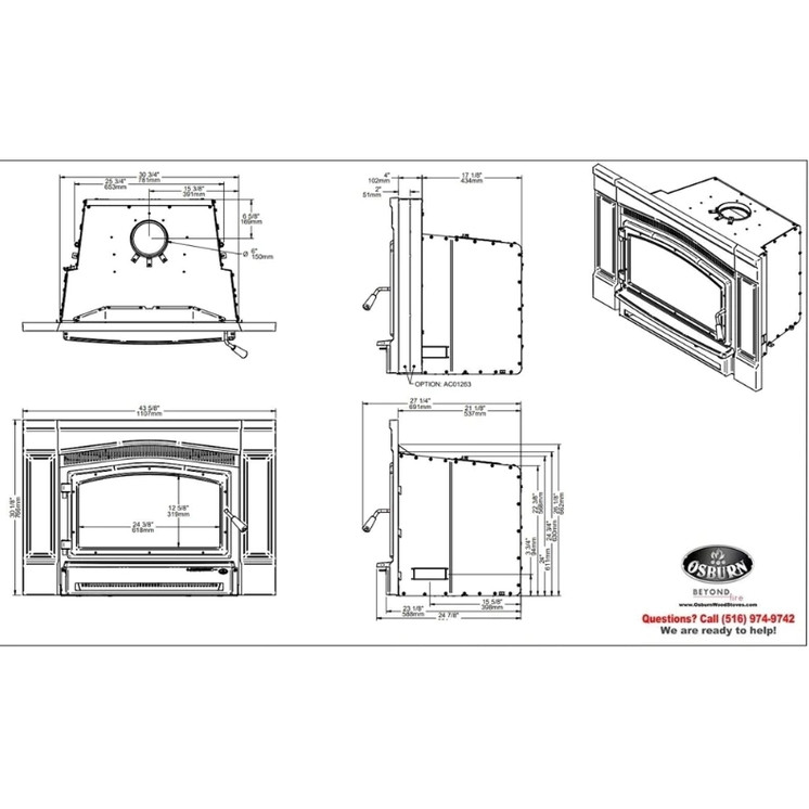 Osburn Matrix 2700 Wood Insert OB02700