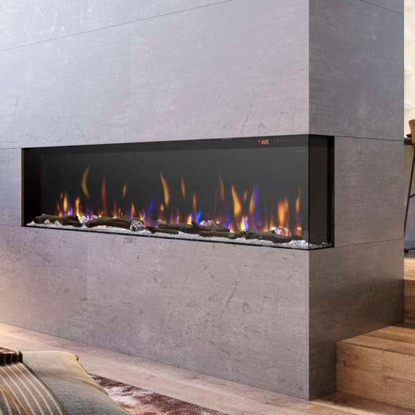 Dimplex lgniteXL Bold 74" Built-in Linear Electric Fireplace X-XLF7417-XD