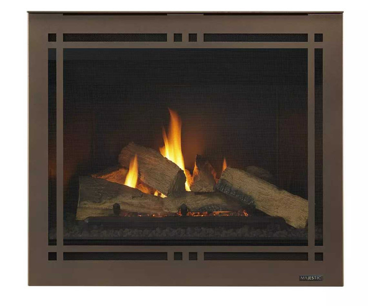 Majestic Products 36" Meridian Direct Vent Traditional Gas Fireplace MER36