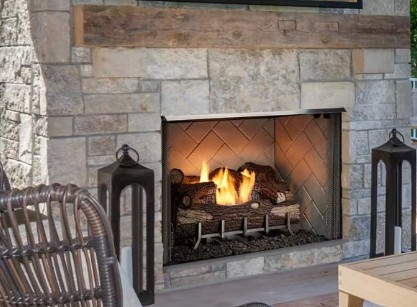 Majestic Products 36" Vesper Outdoor Gas Firebox VOFB36