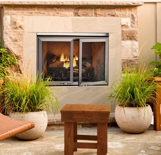 Majestic Products 36" Vesper Outdoor Gas Firebox VOFB36