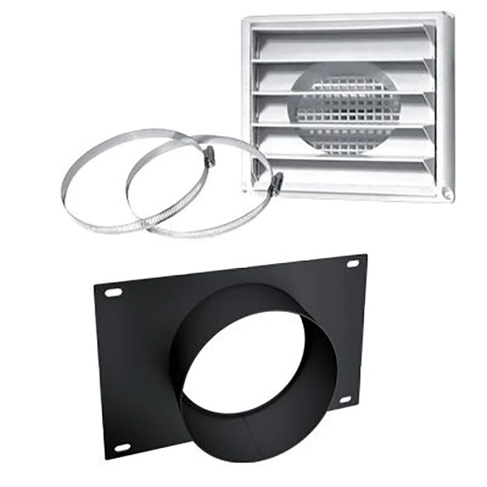 Osburn Fresh Air Intake Kit for Stoves on Legs (5”) AC01204