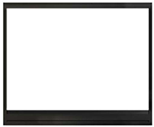 Vista Frame, Black FVFBK40T