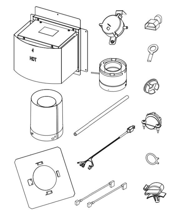Power Vent Kit LSMPVK (for Use with F2220 ONLY)